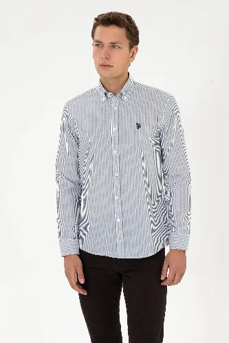 Resim U.S. Polo Assn. Varsal Erkek Dokuma Gömlek 2236553