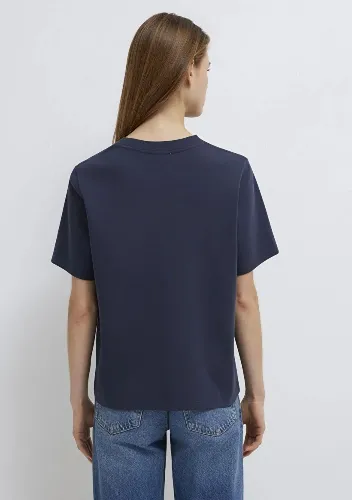 Resim Mavi Kadın T-shirt M1612829-85315
