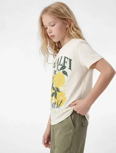 Resim Koton Kız Çocuk T-Shirt 6Skg10446Ak