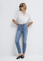 Resim Mavi Star Kadın Jean Pantolon M101077-90533