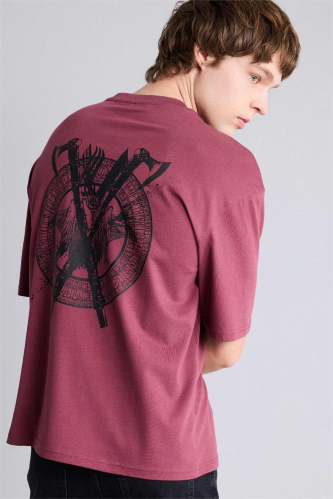 Resim Defacto Erkek T-shirt G5557AX/BR494