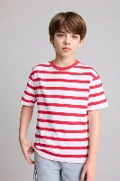 Resim Defacto Erkek Çocuk T-shirt H4342A8/RD79