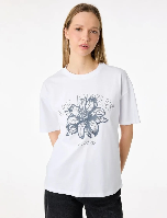 Resim Koton Kadın T-shirt 6SAL10678IK