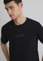 Resim Mavi Erkek T-shirt M0612732-900