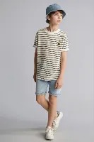 Resim Defacto Erkek Çocuk T-shirt H2958A8/WT34