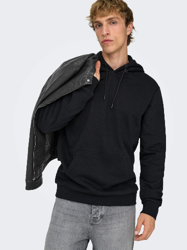 Resim Only & Sons Onsmike Pu Racer Jacket Otw Vd Noos Erkek Deri Mont Ve Ceket 22012339