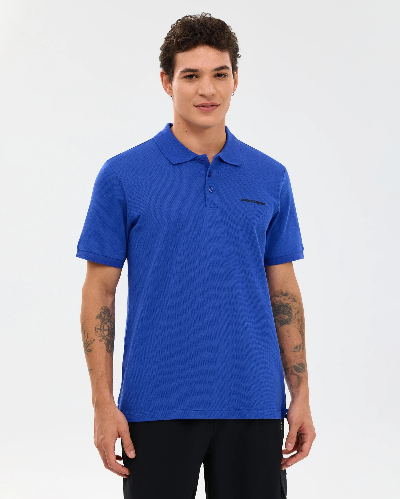 Resim Skechers  M Short Sleeve Polo Erkek T-shirt S211800-1730
