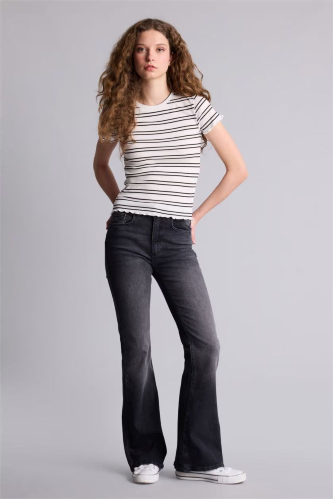 Resim Defacto Kadın T-shirt K1965AZ/WT32