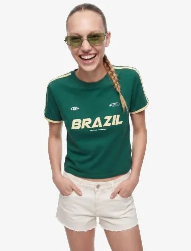 Resim Koton Kadın T-shirt 6SAL10779IK
