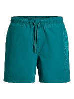 Resim Jack & Jones Jpstmauı Wave Logo Swım Shorts Reg Sn Erkek Deniz Şortu 12291391