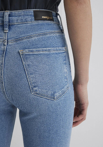 Resim Mavi Serenay Kadın Jean Pantolon M100980-80533