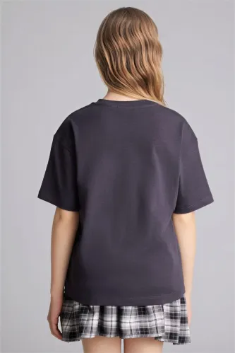 Resim Defacto Kız Çocuk T-shirt G1792A8/AR1