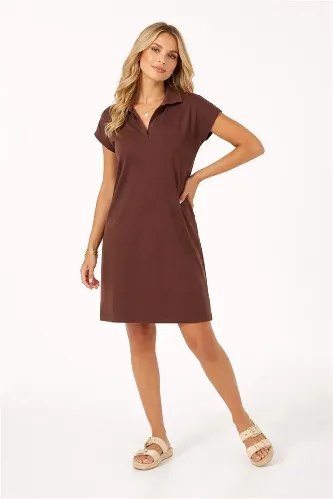 Resim Fashion Friends Kadın Polo Yaka Elbise 26Y0328K1