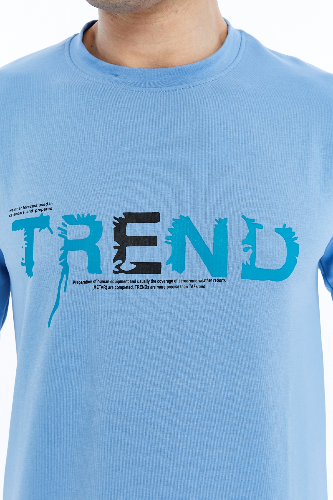 Resim Paul&More Erkek Sweat Trend Baskı 0 Yaka 2 İp