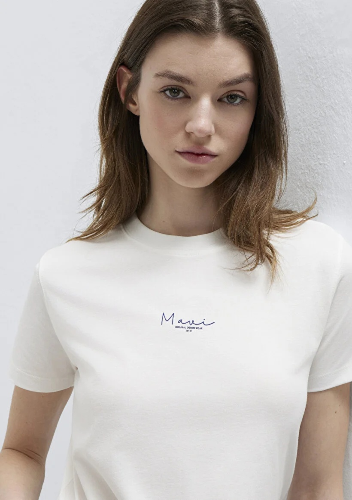 Resim Mavi Kadın T-shirt M1613900-70057