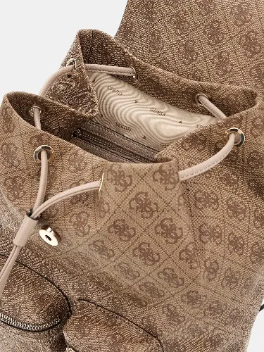 Resim Guess Handbag  Kadın  Çanta HWSG7118310-LTL Manhattan Iı Flap Backpack