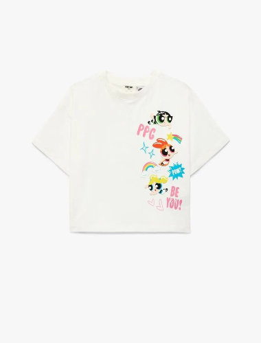 Resim Koton Kız Çocuk T-shirt 6SKG10048AK