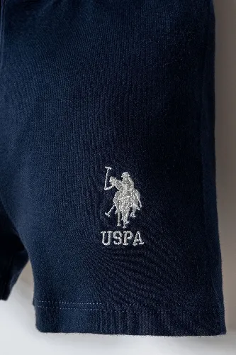 Resim U.S. Polo Assn Bebek Erkek Bebek Şort Takım USB2867