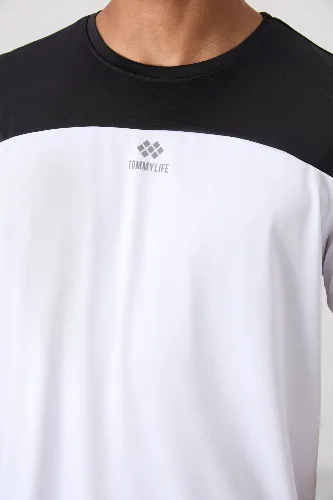 Resim T15ER-88386_01 Erkek T-Shirt O Yaka