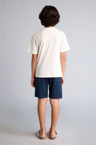 Resim Defacto Erkek Çocuk Şort Takım G8773A8/ER105