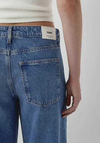 Resim Mavi Kadın Jean Pantolon M1010600-A3812