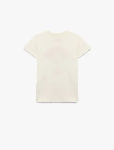 Resim Koton Kız Çocuk T-shirt 6SKG10315AK