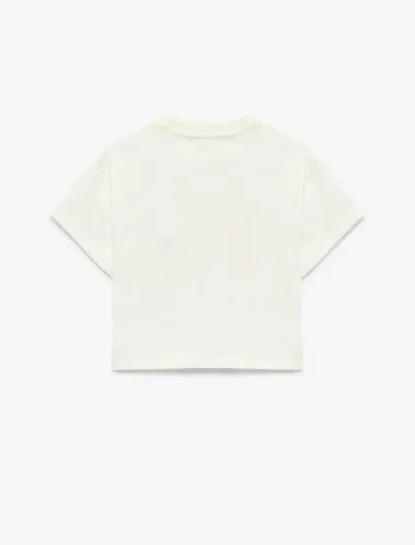Resim Koton Kız Çocuk T-shirt 6SKG10541AK