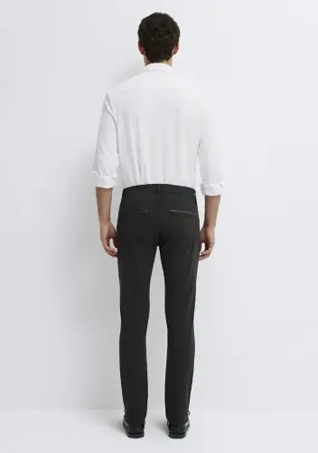 Resim Mavi Erkek Kanvas Pantolon M00351A4090
