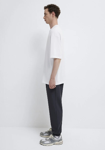 Resim Mavi Erkek T-shirt M0613113-620