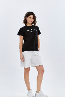 Resim Viole&More Kadın T-Shirt Yk20 Jardın De Flerus Baskılı