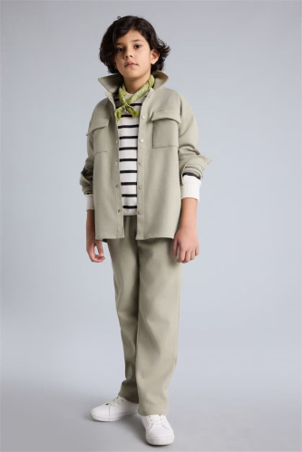 Resim Defacto Erkek Çocuk Kanvas Pantolon G4035A8/KH244