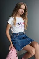 Resim Defacto Kız Çocuk T-shirt H3843A8/ER105