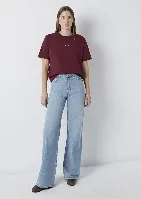 Resim Mavi Kadın T-shirt M1612829-85633