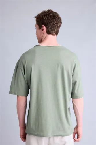 Resim Defacto Erkek T-shirt H7783AX/KH440