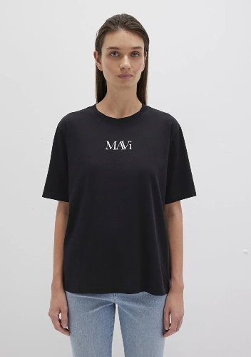 Resim Mavi Logo Kadın T-Shirt M1611594-900