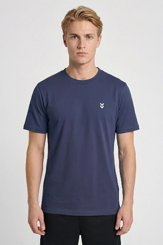 Resim 912263-7459 Hmlt-Pulse Male Co Regular T-Shırt S/S Erkek T-Shirt