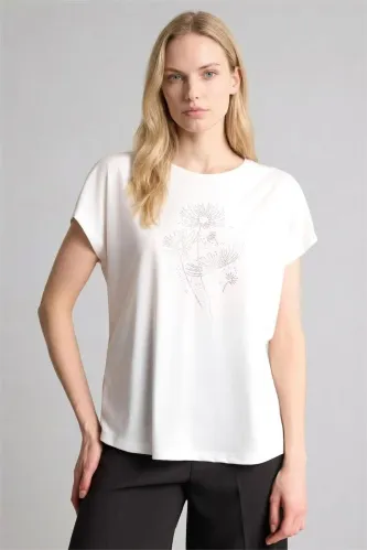 Resim Defacto Kadın T-shirt H1453AX/ER105