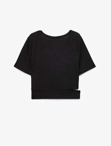 Resim Koton Kız Çocuk T-shirt 6SKG10499AK