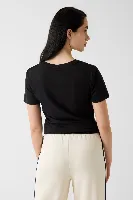 Resim Guess Colette T-Shırt Kadın T-shirt V4Yı09J1314-Jblk