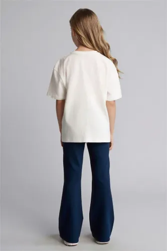 Resim Defacto Kız Çocuk T-shirt Takım H1127A8/ER233