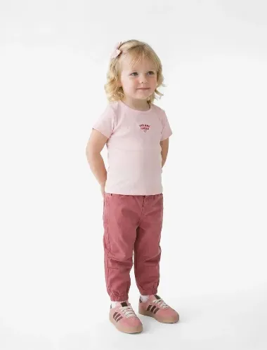 Resim Koton Kız Bebek T-shirt 6SMG10192AK