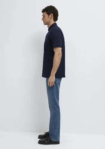 Resim Mavi Erkek T-shirt M0612520-86623