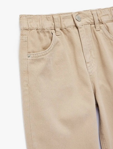 Resim Koton Erkek Çocuk Jean Pantolon 6WKB40046TD