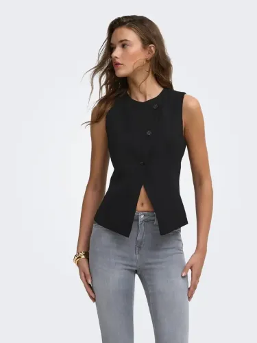 Resim Only Onleıra S/L Asym Waıstcoat Tlr Kadın Yelek 15378730