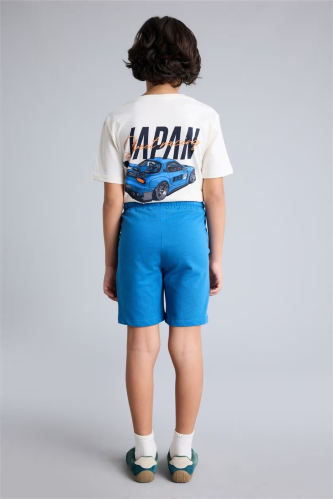 Resim Defacto Erkek Çocuk Şort Takım H0266A8/ER98