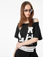 Resim Koton Kadın T-shirt 6SAL10646IK