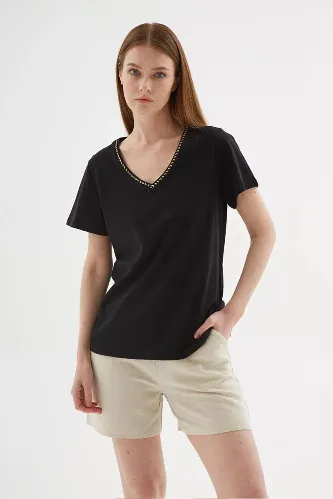 Resim Fashion Friends Kadın T-shirt 26Y0478K1