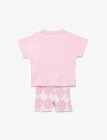 Resim Koton Kız Bebek Şort Takım 6SMG10026AK