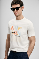 Resim Lufian Sunny Erkek T-shirt 111020291