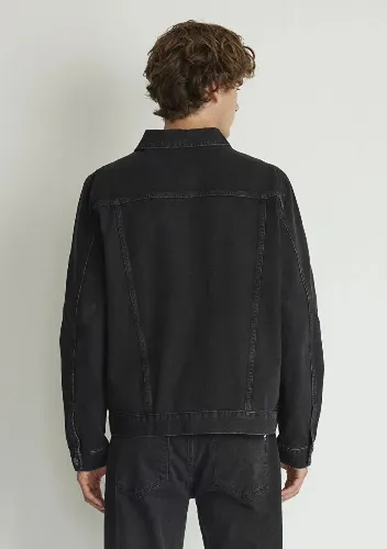Resim Mavi Ray Smoke Erkek Jean Ceket M0110273-85218